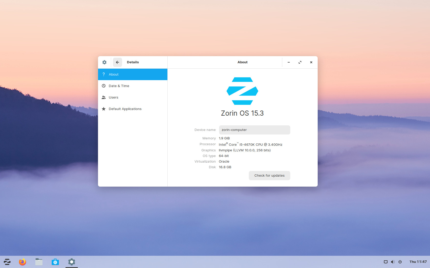 zorin os linux distro